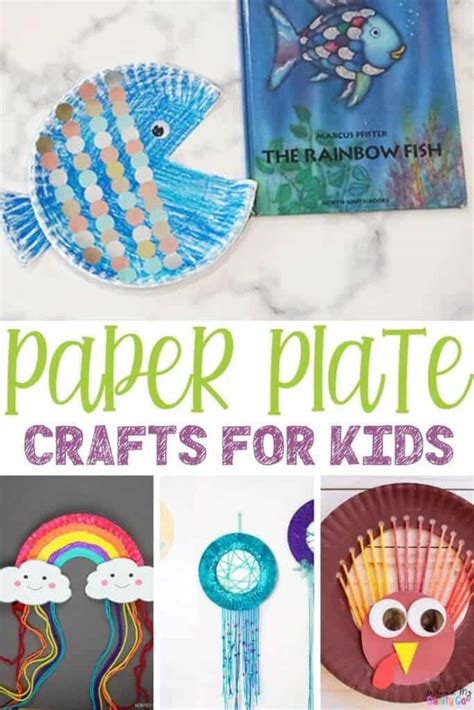 easy paper plate crafts  kids