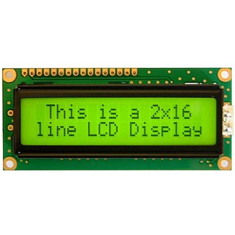 Lcd Alphanumeric 16x2 Characters Jhd162a Buy Online India