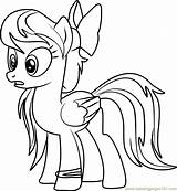 Wings Angel Coloring Pony Little Pages Friendship Magic Cartoon Coloringpages101 Pdf Online sketch template