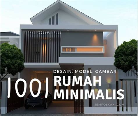 gambar desain model rumah minimalis modernsederhana elegan