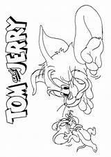 Tom Jerry Coloring Pages Print Pdf Open  sketch template