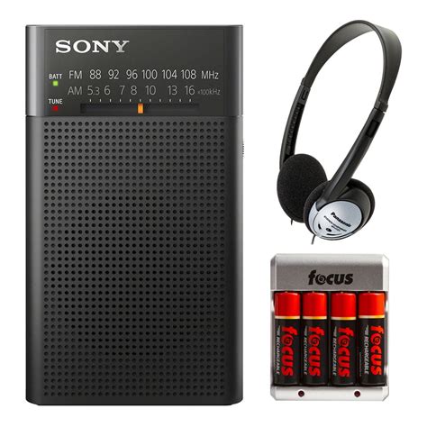 sony portable amfm radios black ck walmartcom
