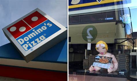 Domino S Pizza Uses Sex Doll To Display Menu In Shop