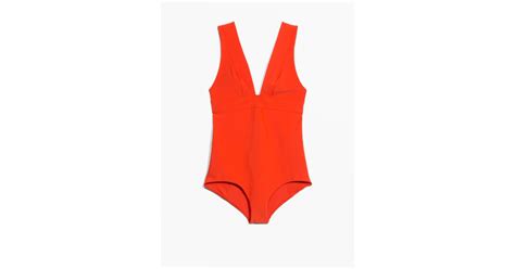 V Cut Swimsuit And Other Stories Swimsuits Popsugar Fashion Uk Photo 9