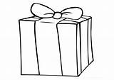 Coloring Gift sketch template
