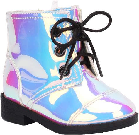 amazoncom infant size  iridescent boots boots
