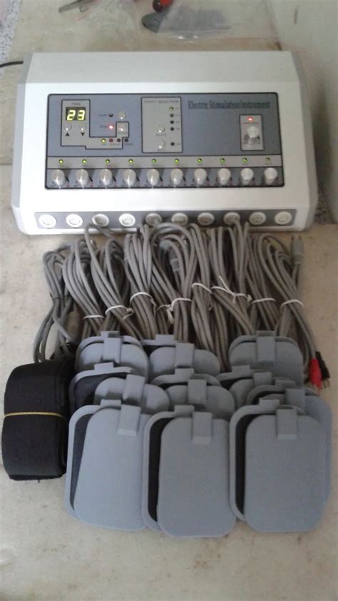 tens hot machine professional  infrared heat russian wave electric muscle stimulator ems