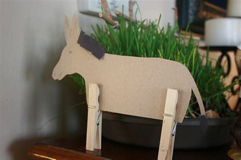 palm sunday donkey craft