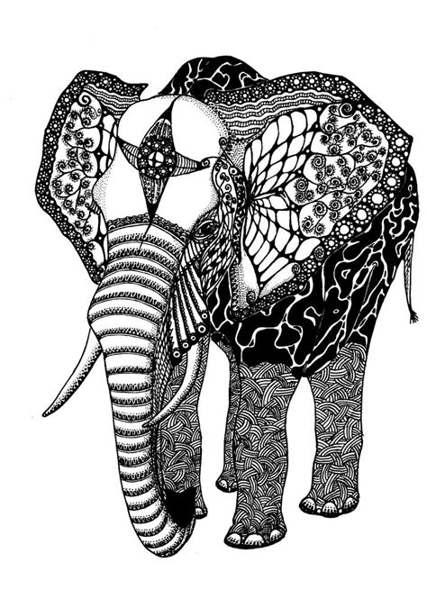 african elephant coloring pages  adults  coloring pages