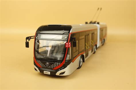 1 42 China Yutong Dual Source Trolleybus Zk5180a Diecast Model Ebay
