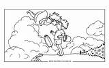Ponyo Ghibli Falaise Arrietty Labyrinth Choisir Totoro Howl Colorier Popular Supercoloriage sketch template