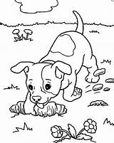 Clipart Dog Coloring Pages sketch template