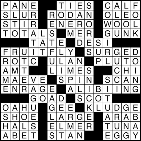 crossword puzzle answers march 31 2017 metro us