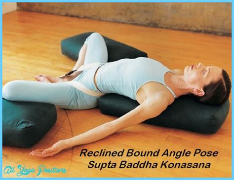 reclining bound angle pose yoga allyogapositionscom