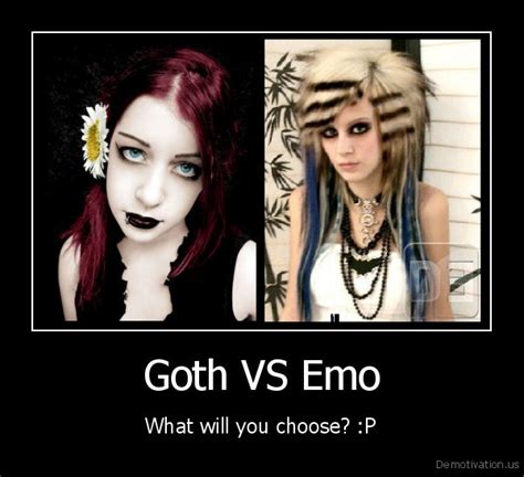 goth vs emowhat will you choose pde motivation us