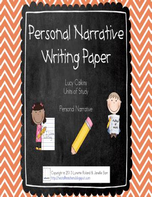 lucy calkins writing paper  fill  printable fillable