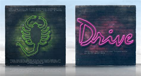 drive original motion picture soundtrack  box art cover  twistedtinkertoy