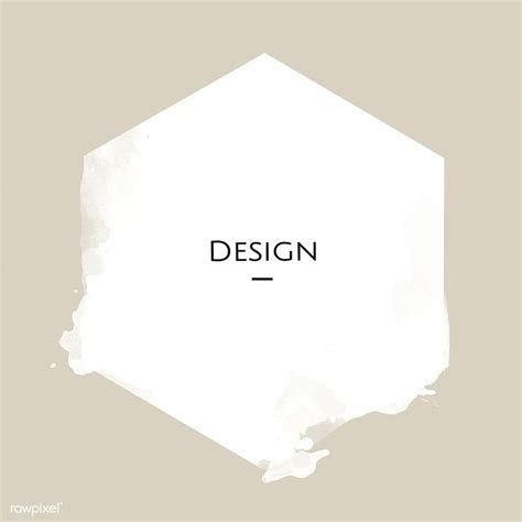 announcement hexagon badge template design illustration  image