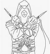 Assassin Ezio Desenhos Auditore Pensador Um sketch template