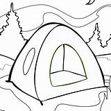 Tent Clipartmag Webstockreview Getcolorings Colorin sketch template