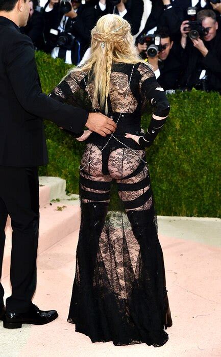 Madonna Says Her Booty Baring Met Gala Outfit Was A Political
