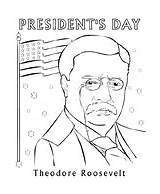 Roosevelt Theodore sketch template