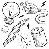 Drawing Energy Electrical Electricity Getdrawings sketch template