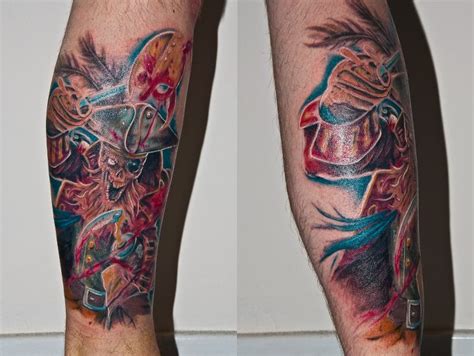 alestorm back through time album art on my right calf