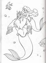Triton Coloring Pages King Mermaid Ariel Disney Little Printable Getcolorings Mermaids Color Sheets Choose Board sketch template