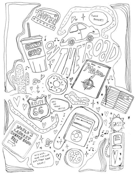 preppy colouring sheets