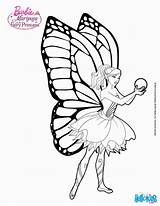 Barbie Mariposa Coloring Pages Flutter Flower Power Heartstone Print Hellokids sketch template