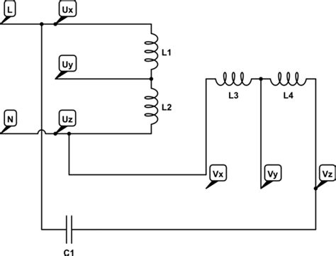 wiring  single phase vac motor   wires electrical engineering stack exchange