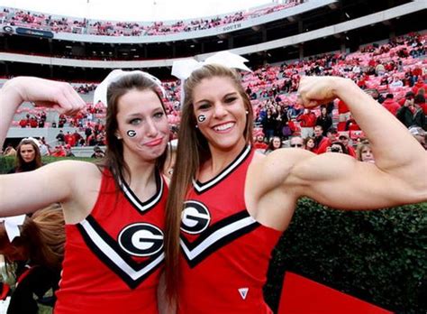 the funniest college football cheerleader pictures ever wwi