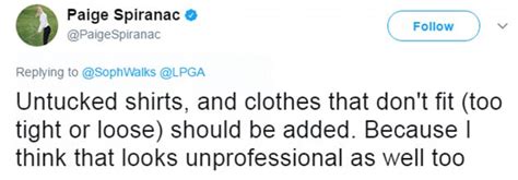 golf authorities under fire for slut shaming dress code daily mail online