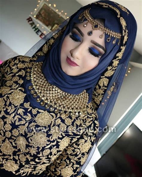 latest bridal hijab styles dresses designs collection 2019 2020