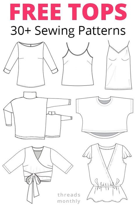gorgeous  sewing patterns  tops women sewing patterns