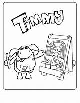Timmy Coloring Time Pages Magic Print Color Kids Coloringtop sketch template