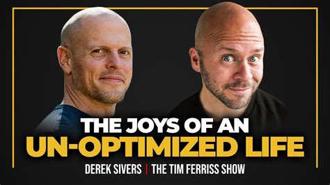 [summary] Derek Sivers — The Joys Of An Un Optimized Life Finding