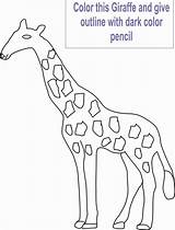 Giraffe Coloring Kids Printable Worksheets Pdf Open Print  sketch template