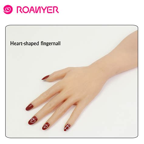 roanyer realistic silicone skin hand female gloves for crossdresser