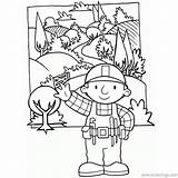 Bob Builder Waving Coloring Hand Pages His Xcolorings 1024px 120k Resolution Info Type  sketch template