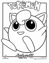 Pokemon Coloring Pages Printable Jigglypuff Print Kids Colorear Para Color Characters Cards Cartoon Crafts Dibujos Colouring Pikachu Go Pokémon Collection sketch template