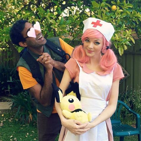 our first pokemon themed couples costume pokémon cosplay and costumes