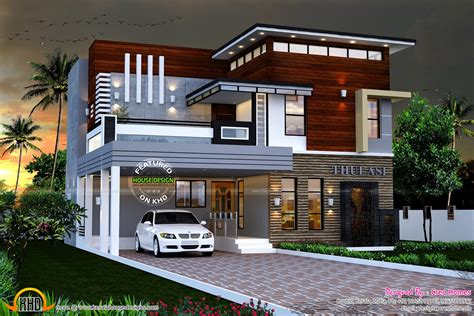 september  kerala home design  floor plans  houses