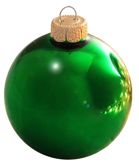 christmas decorations  christmas green ball ornament shiny finish