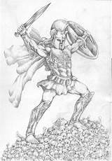 Ares Greek God War Ancient Drawing Powerful Gods Top Drawings Deviantart Mythology Tattoo Mygodpictures 2006 Choose Board Forum Paintingvalley Spartan sketch template