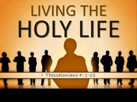 holy life