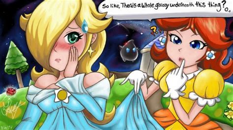 Rosalina Has The Cosmos Under Her Dress Xd Cool Game