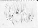 Clannad Kotomi sketch template