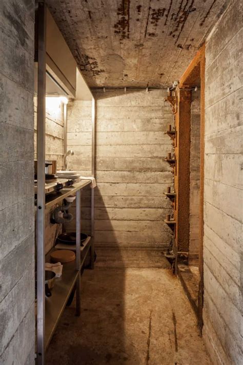 tiny war bunker  unique underground home